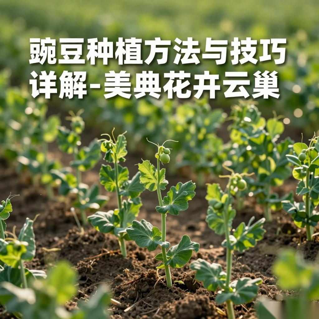豌豆种植方法与技巧详解-美典花卉云巢
