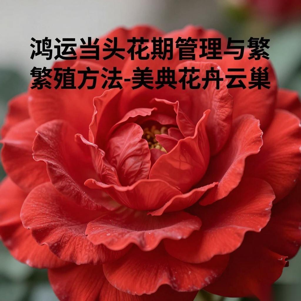 鸿运当头花期管理与繁殖方法-美典花卉云巢