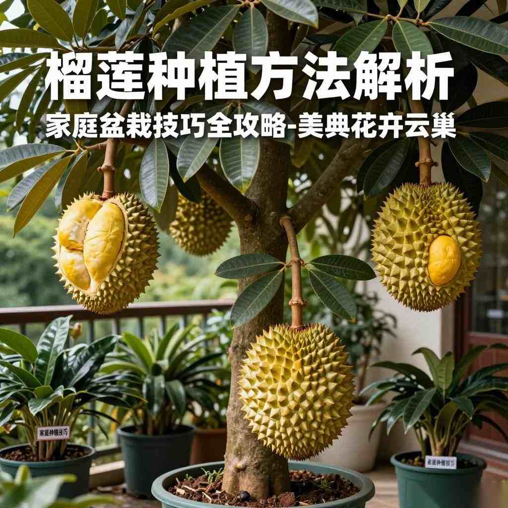 榴莲种植方法解析 家庭盆栽技巧全攻略-美典花卉云巢