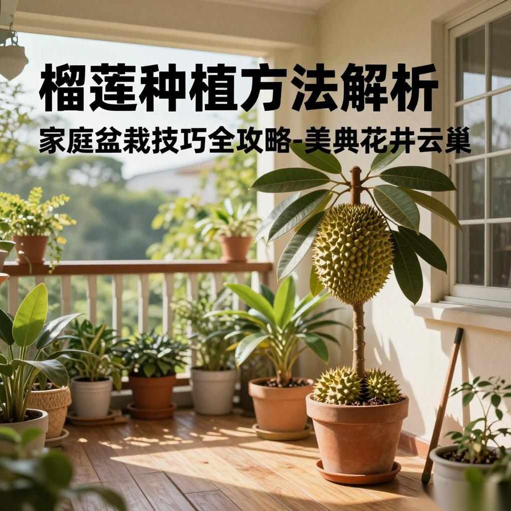 榴莲种植方法解析 家庭盆栽技巧全攻略-美典花卉云巢