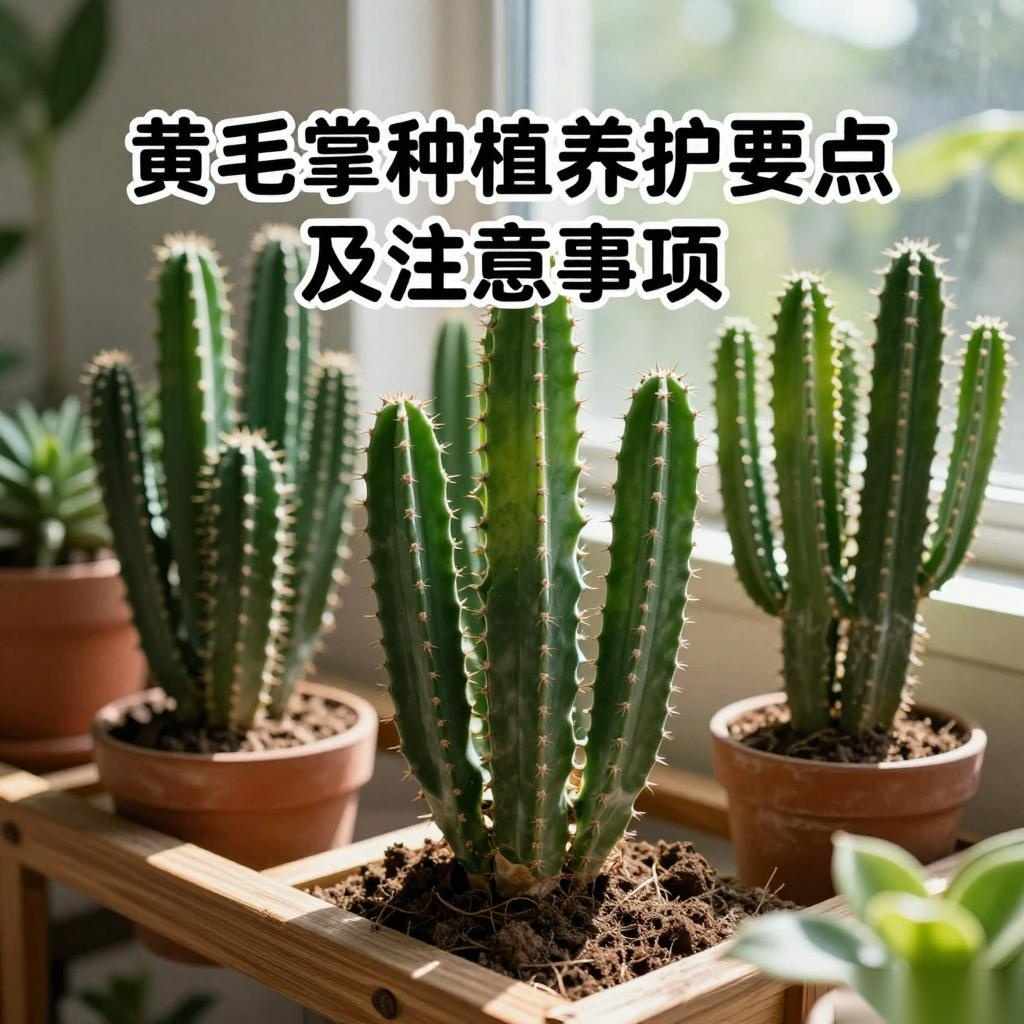 黄毛掌种植养护要点及注意事项-美典花卉云巢