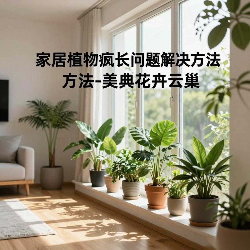 家居植物疯长问题解决方法-美典花卉云巢