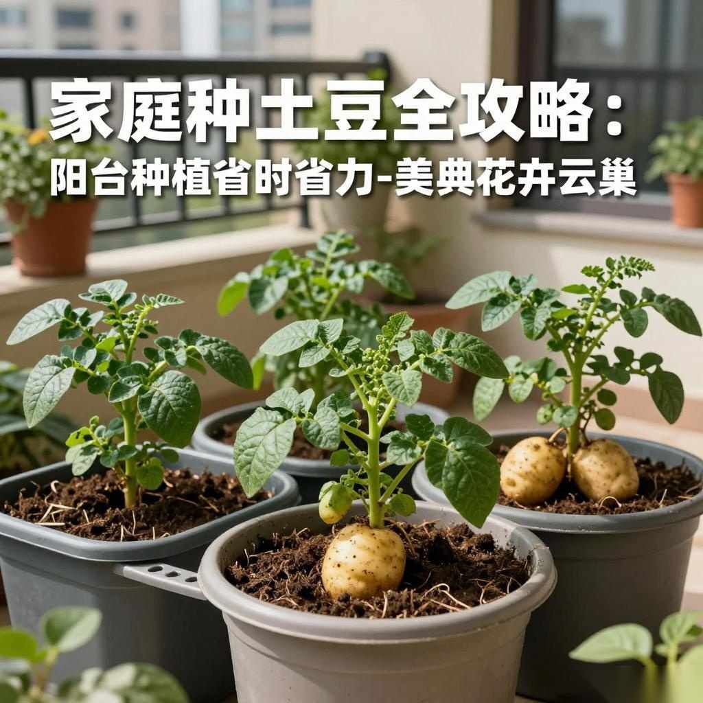 家庭种土豆全攻略：阳台种植省时省力-美典花卉云巢