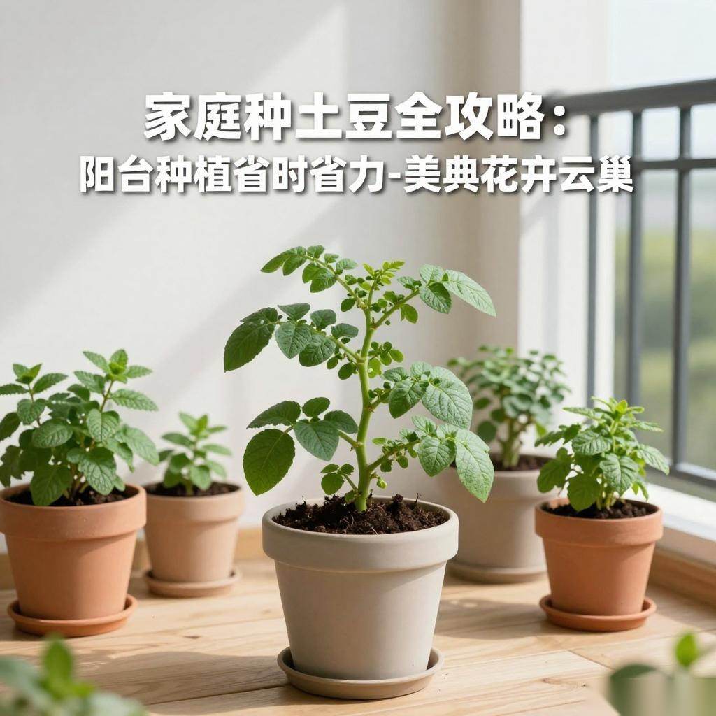 家庭种土豆全攻略：阳台种植省时省力-美典花卉云巢