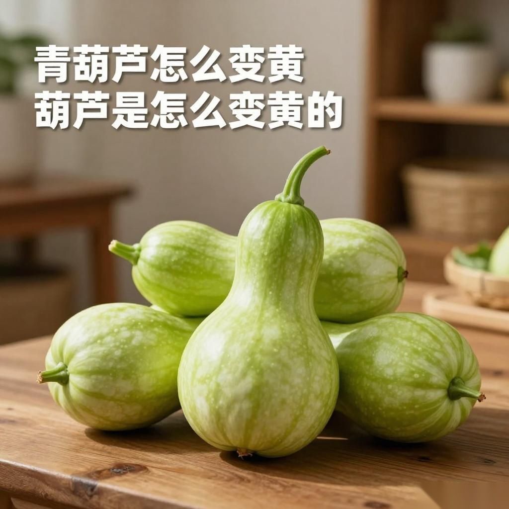 青葫芦怎么变黄，葫芦是怎么变黄的