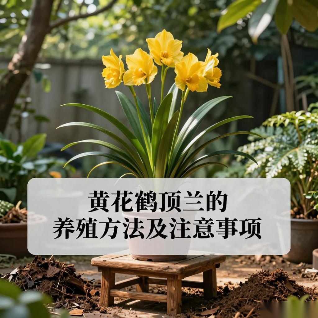 黄花鹤顶兰的养殖方法及注意事项
