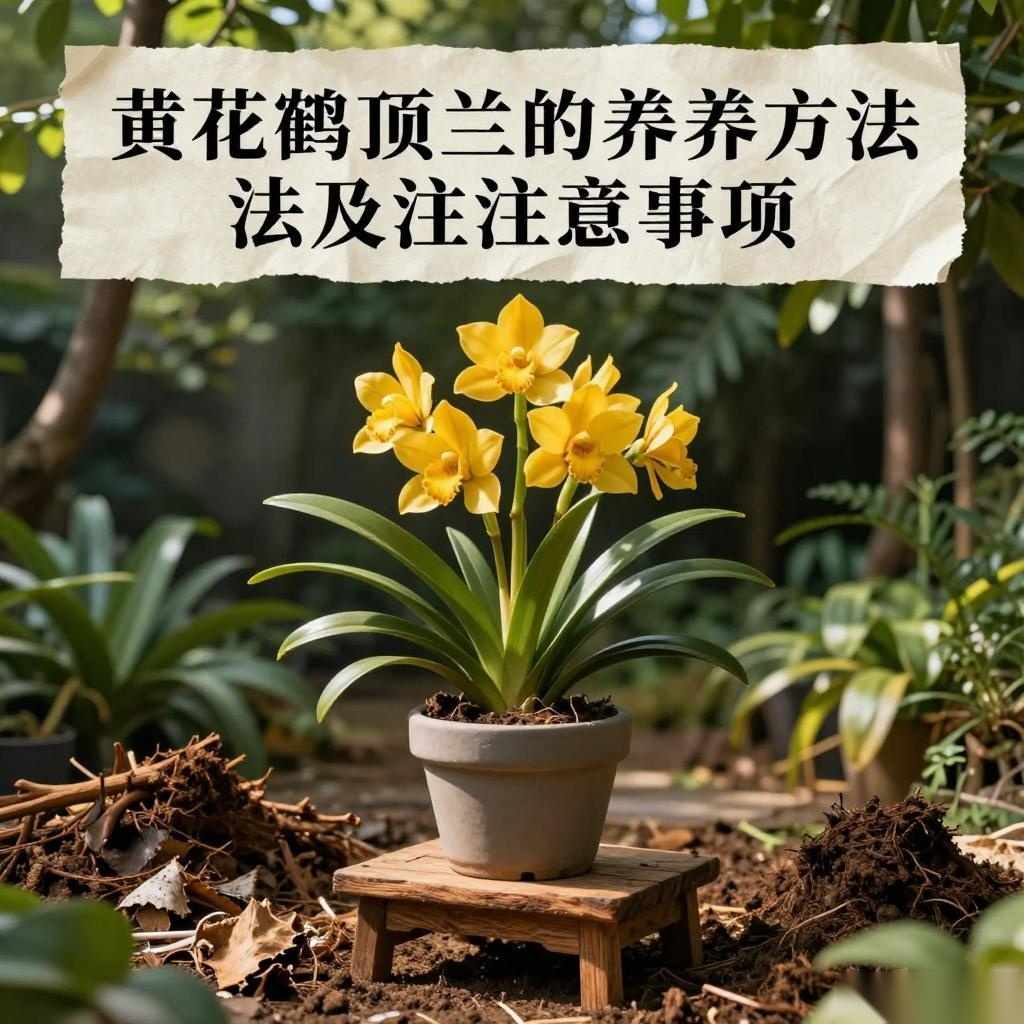 黄花鹤顶兰的养殖方法及注意事项