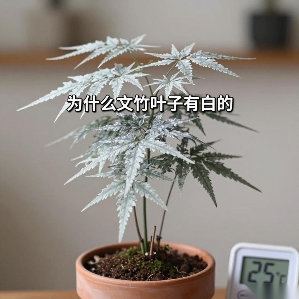 为什么文竹叶子有白的