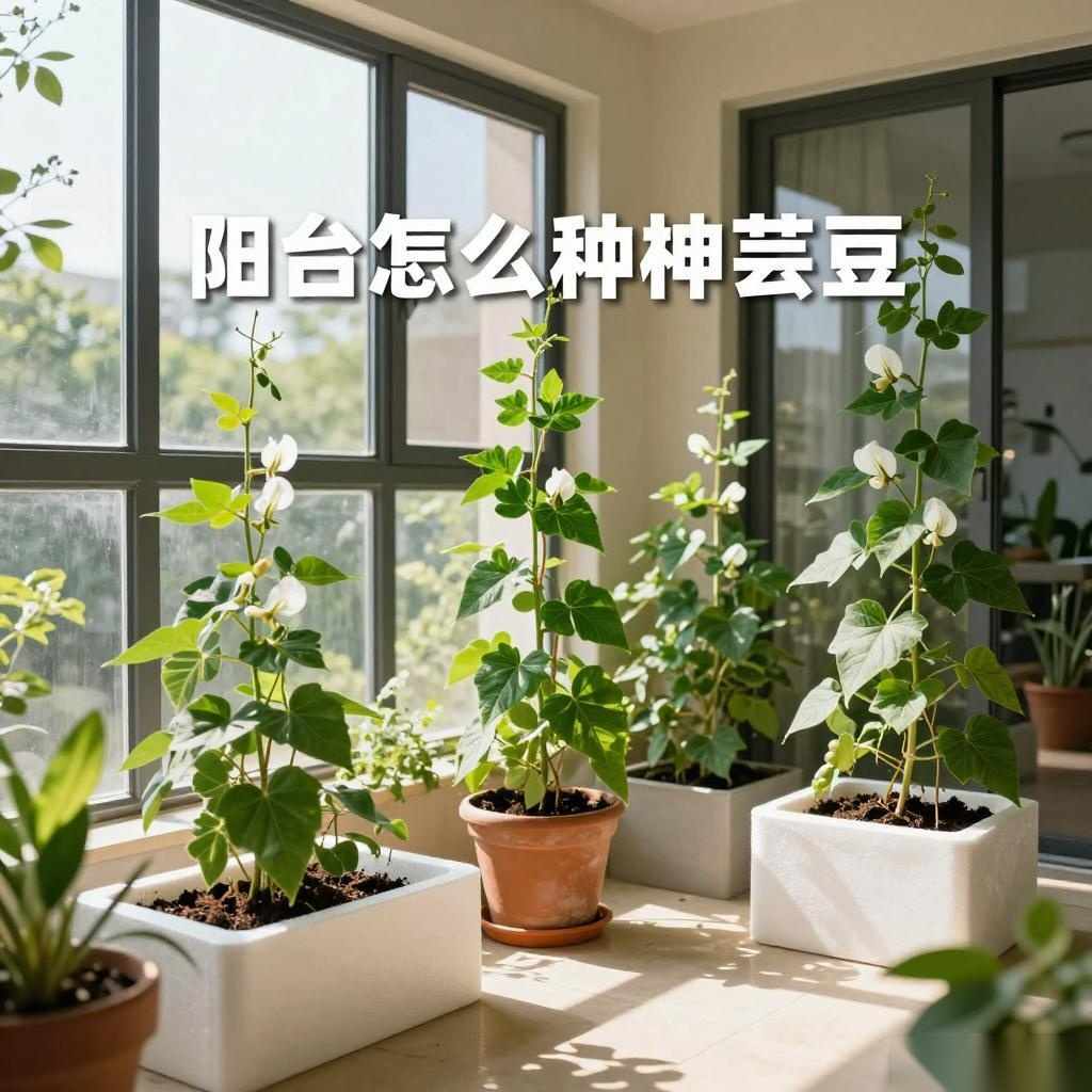 阳台怎么种植芸豆？