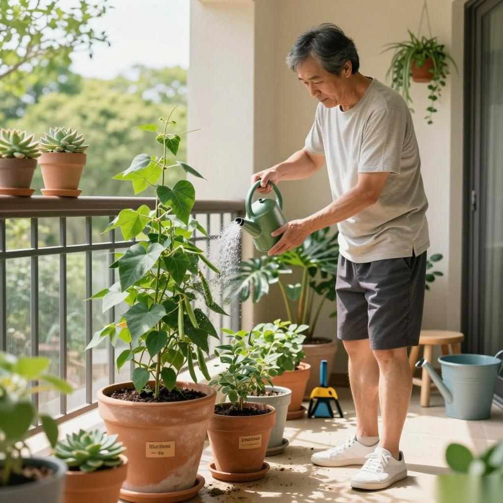 阳台怎么种植芸豆?