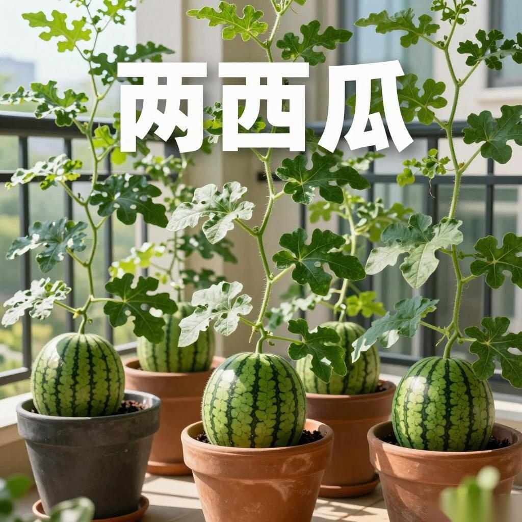 阳台盆栽西瓜的方法