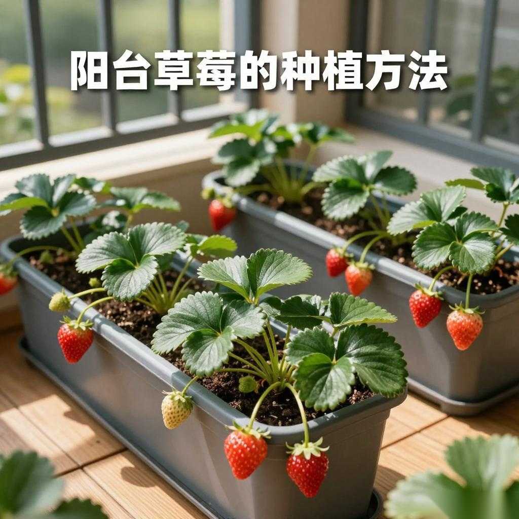 阳台草莓的种植方法