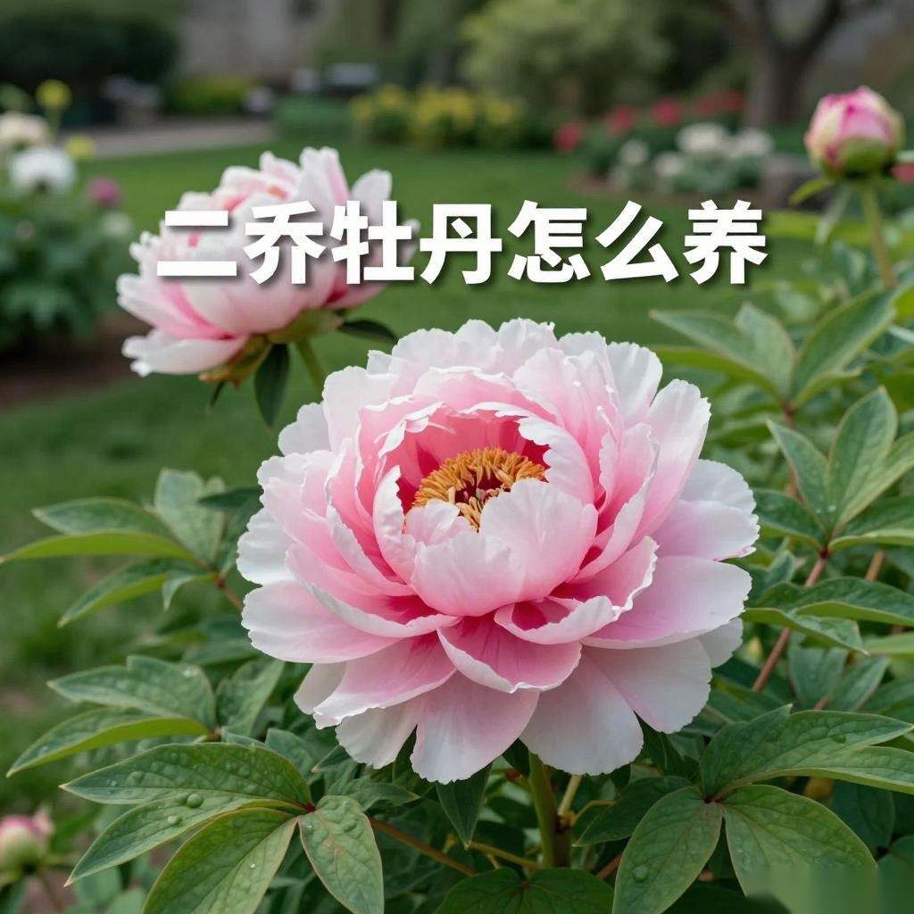 二乔牡丹怎么养