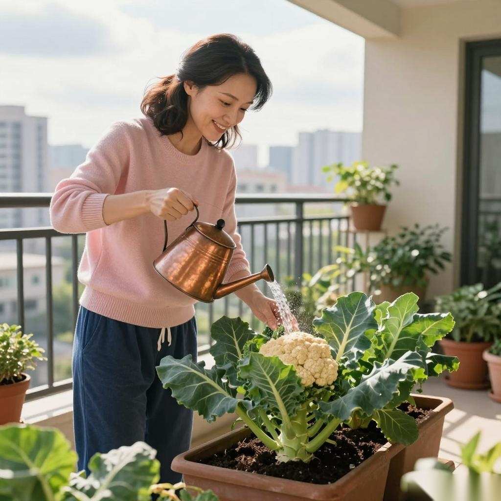 阳台种植花椰菜的方法和注意事项
