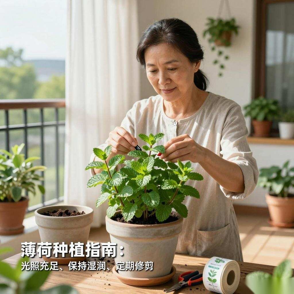 阳台薄荷的种植方法