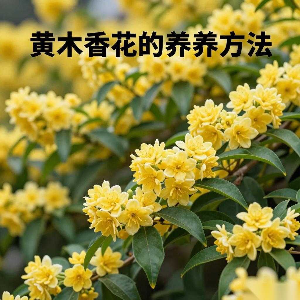 黄木香花的养殖方法