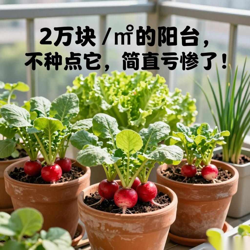 2万块／㎡的阳台，不种点它，简直亏惨了！