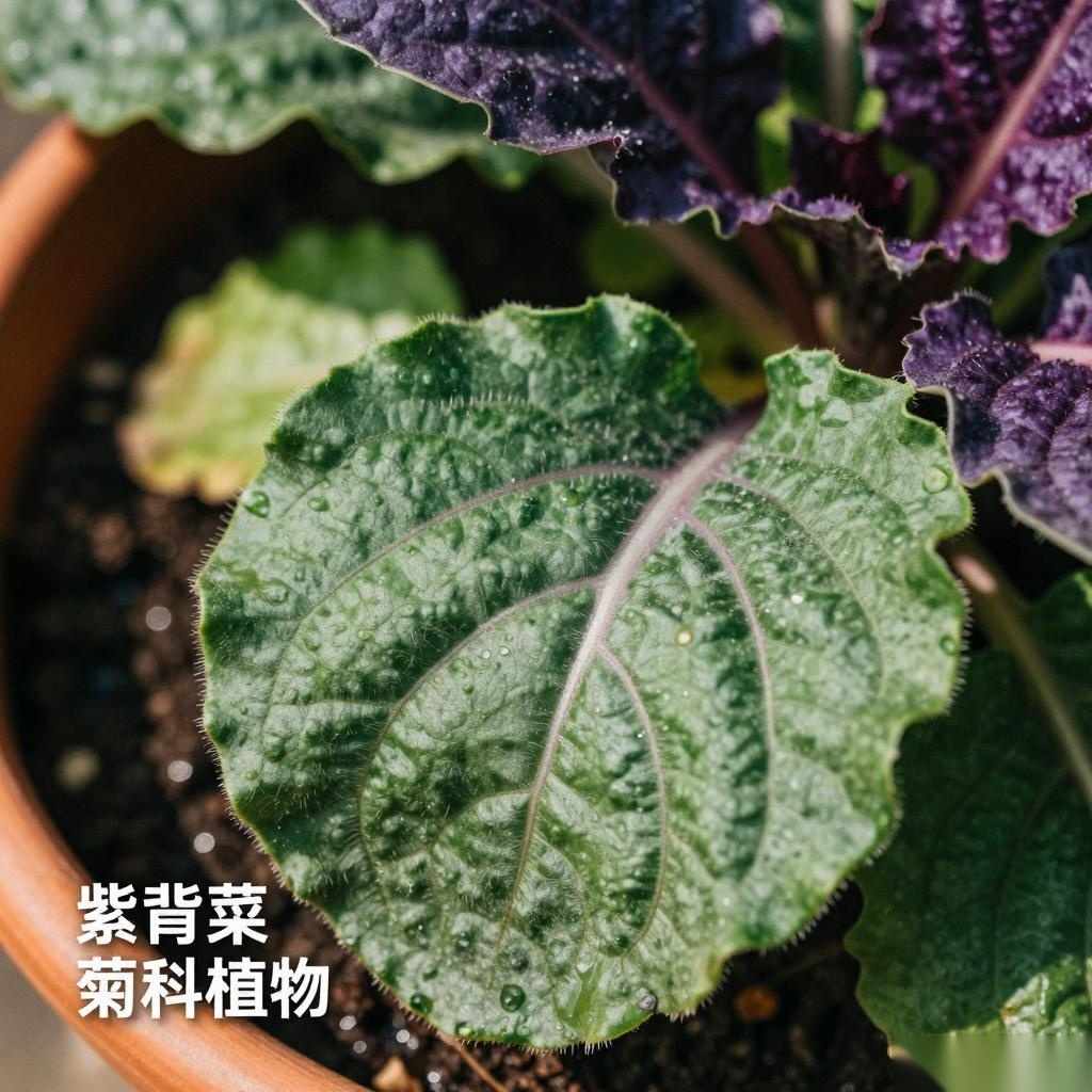 「阳台种菜视频」紫背菜