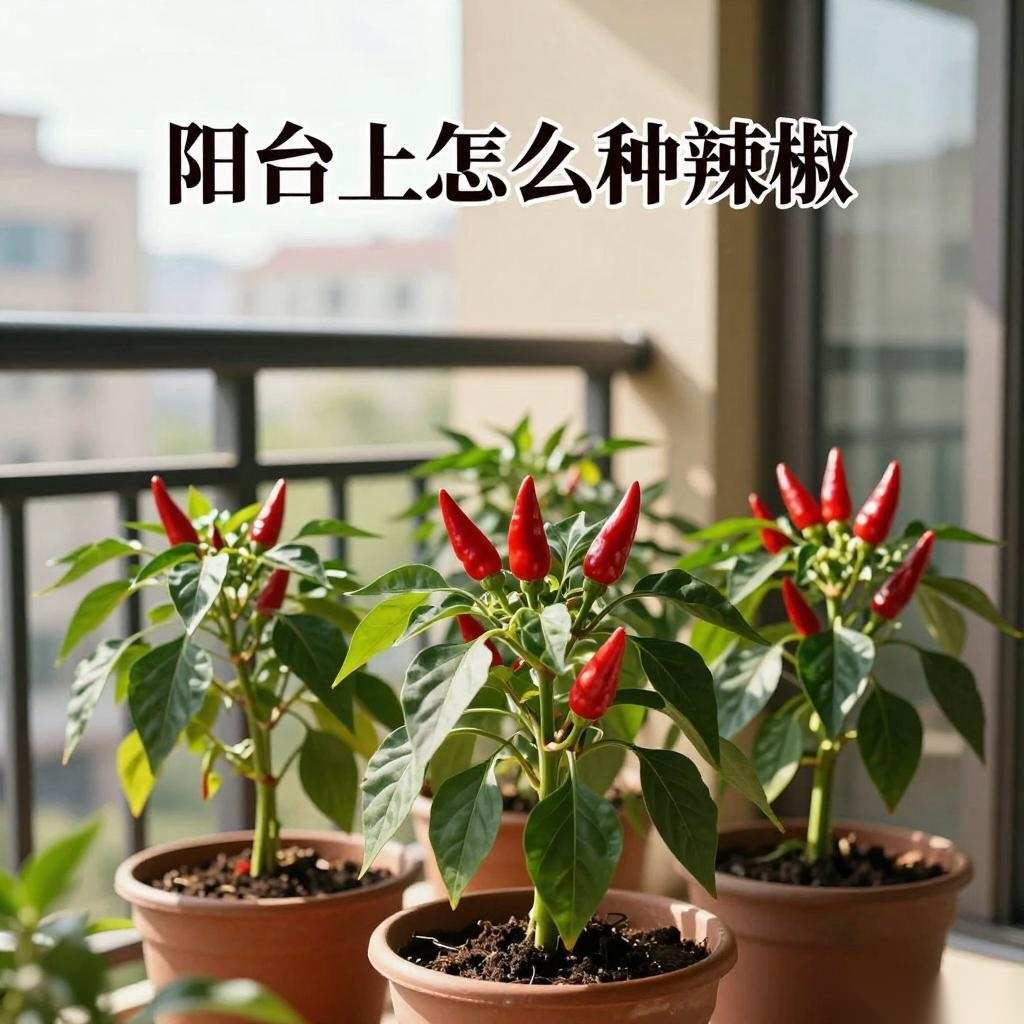阳台上怎么种辣椒