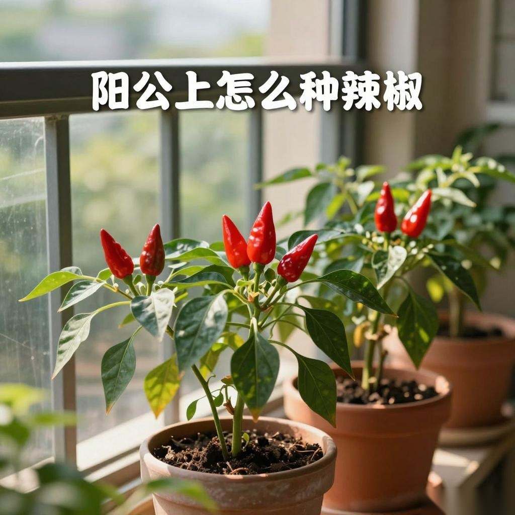 阳台上怎么种辣椒
