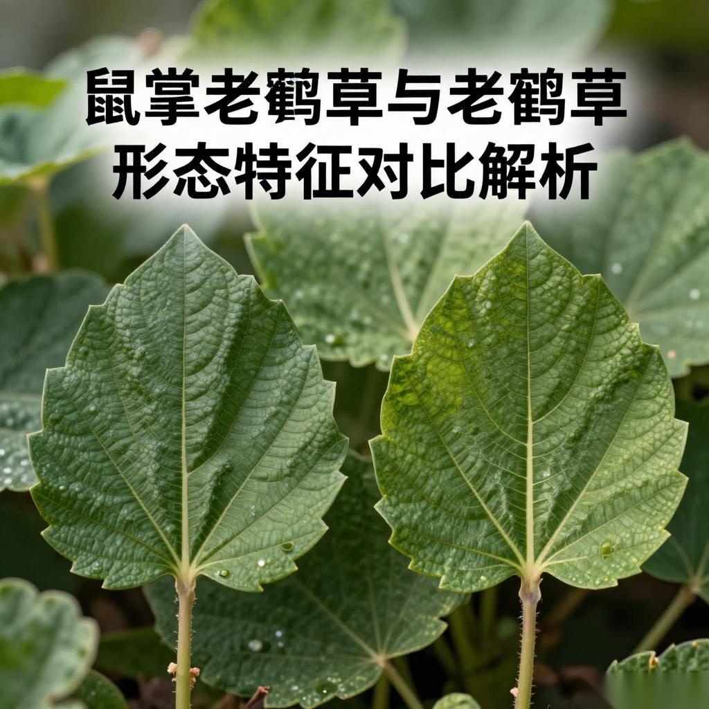 鼠掌老鹳草与老鹤草形态特征对比解析-美典花卉云巢