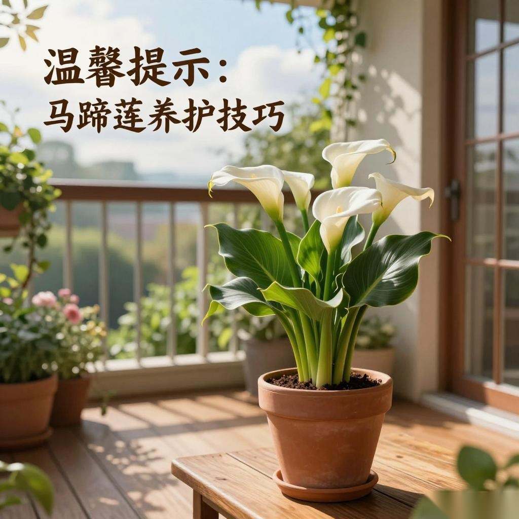 马蹄莲养护技巧：光照、土壤与温度管理-美典花卉云巢