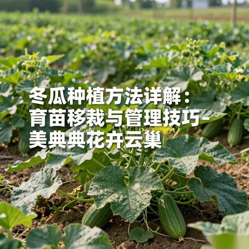 冬瓜种植方法详解：育苗移栽与管理技巧-美典花卉云巢