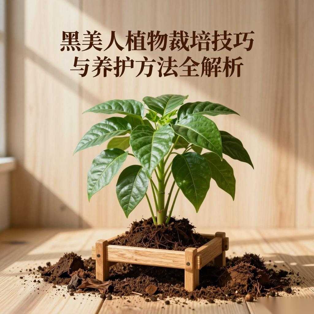 黑美人植物栽培技巧与养护方法全解析-美典花卉云巢
