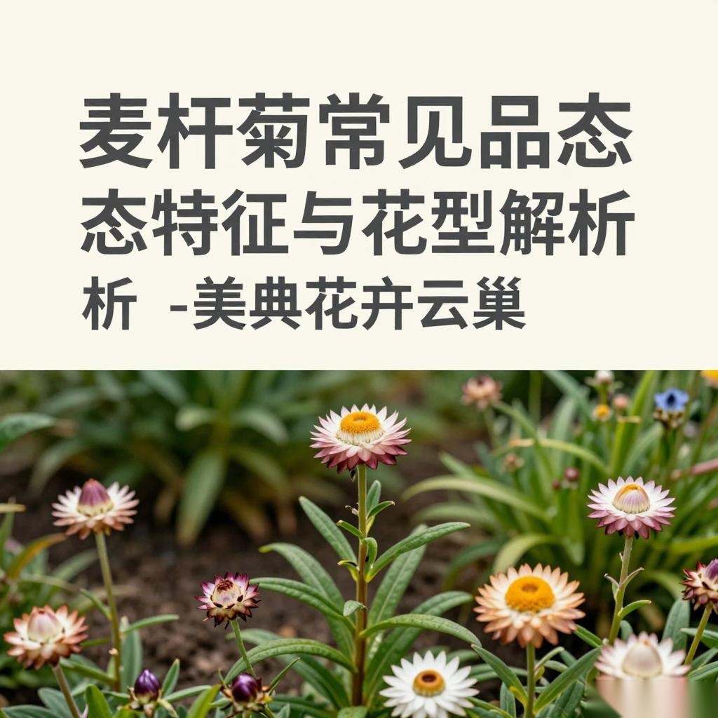麦秆菊常见品种形态特征与花型解析-美典花卉云巢