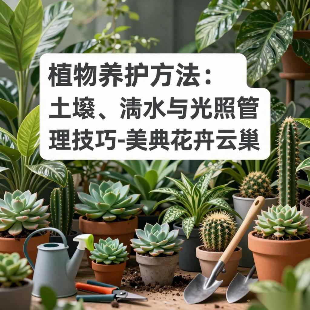 植物养护方法：土壤、浇水与光照管理技巧-美典花卉云巢