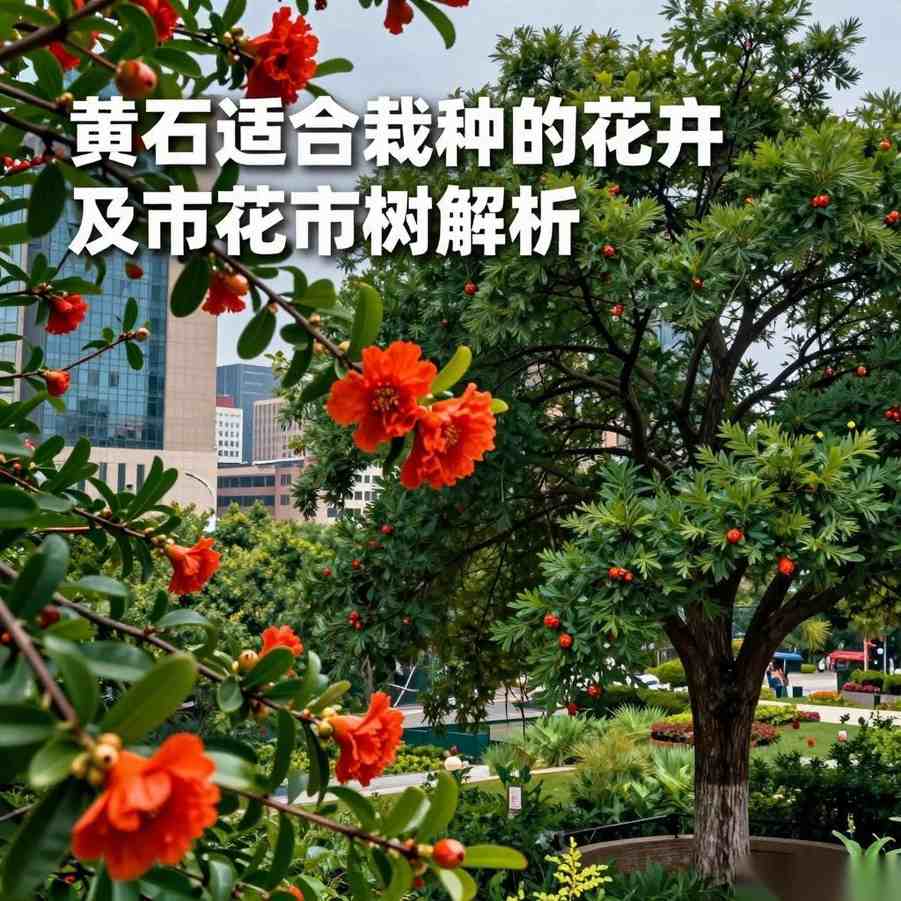 黄石适合栽种的花卉及市花市树解析-美典花卉云巢