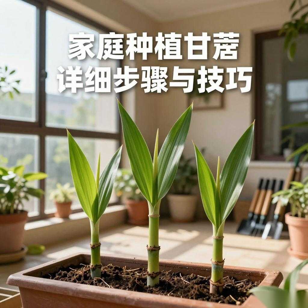 家庭种植甘蔗详细步骤与技巧-美典花卉云巢