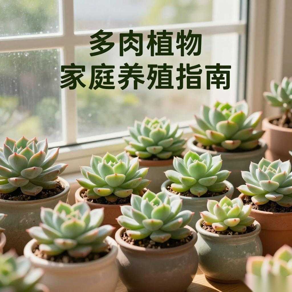 多肉植物家庭养殖指南:关键管理技巧-美典花卉云巢