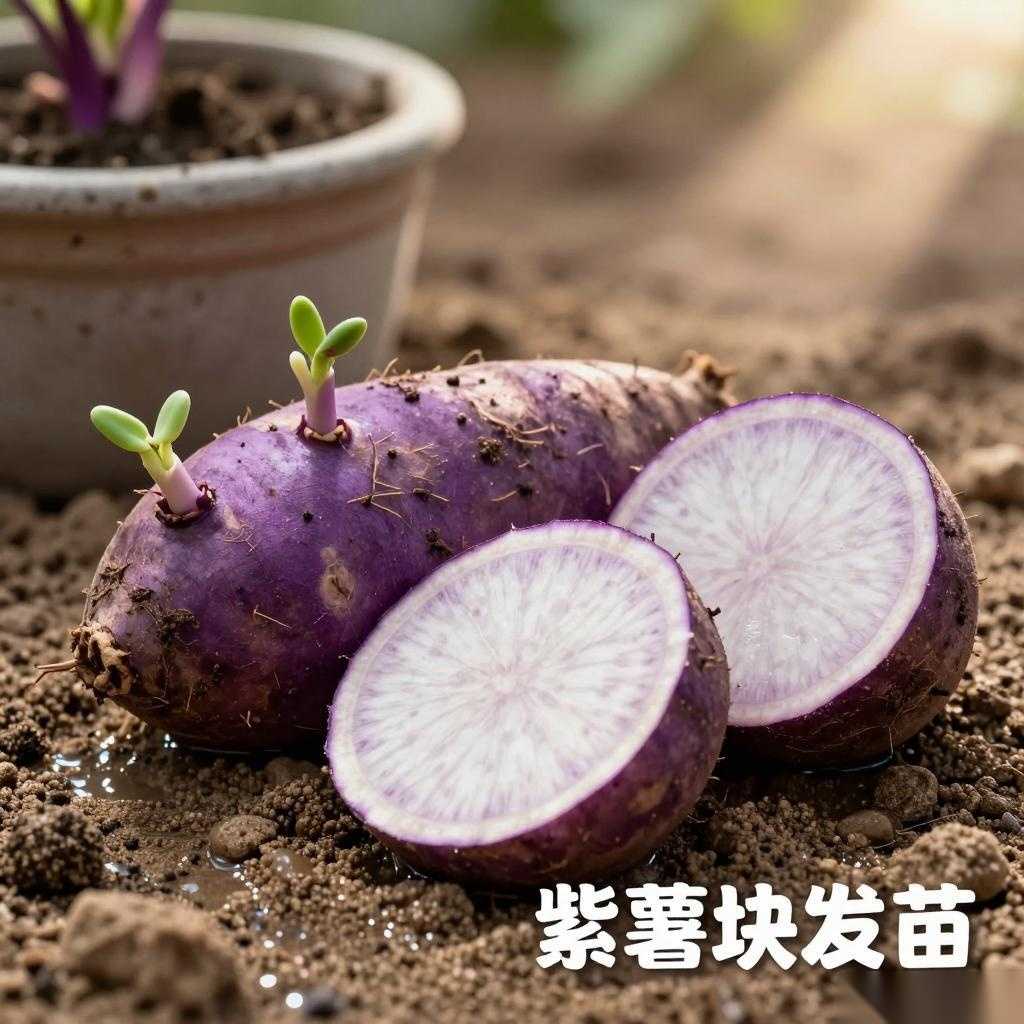 紫薯种植关键三步:苗源选择、容器配置与土壤准备-美典花卉云巢